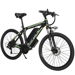 CBA BING Fahrräder CBA BING Elektrisches Mountainbike, E-Bike-Pendlerfahrrad mit 36-V-Lithium-Batterie-Aufladung, elektrisches Fahrrad mit 27 Gngen