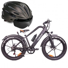COKECO Fahrräder COKECO E-Bike, 26 Zoll Elektrisch Angetriebenes Fahrrad Mit Variabler Geschwindigkeit 350 W Lithiumbatterie Erwachsenenfahrrad Offroad-Bergbatterie 48V