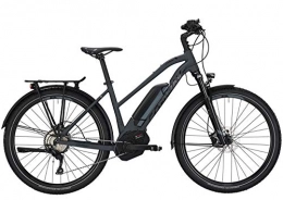 Conway Elektrische Mountainbike Conway EMC 627 Damen E-Bike 500Wh E-Mountainbike Elektrofahrrad Grey matt / Black 2019 RH 44 cm / 27, 5 Zoll