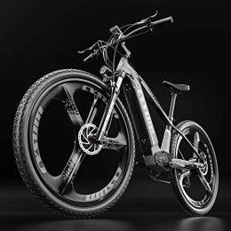 cysum Fahrräder cysum 29 ''Vélo électrique 48V 14AH Shimano 7 VITESSES Vélo de montagne électrique Frein hydraulique Ebike VTT électrique (Gray)