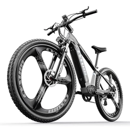 cysum Elektrische Mountainbike cysum CM-520 E-Bike 29" e-Mountainbike Abnehmbarer 48V 14Ah Akku e-Bike für Erwachsene (grau)