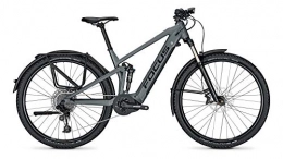 Derby Cycle Fahrräder Derby Cycle Focus Thron 6.7 EQP Bosch Fullsuspension Elektro Mountain Bike 2021 (M / 44cm, Slate Grey)