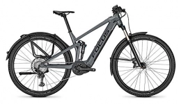Derby Cycle Fahrräder Derby Cycle Focus Thron² 6.8 EQP Bosch Trail & Touren Fullsuspension Elektro Mountain Bike 2021 (XL / 50cm, Slate Grey)