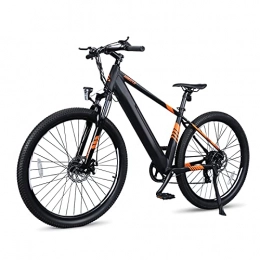 HUOJIANTOU Elektrische Mountainbike E-Bike Cityräder Fahrrad EU-konform E-Mountainbike Quick-Fold-System 7-Gang-Getriebe EU-konform Für 25 km / h | LED Licht & Sportsattel