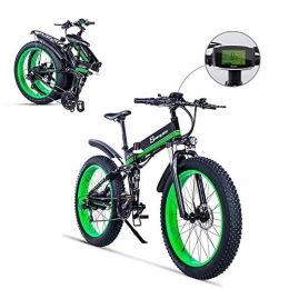 Shengmilo Elektrische Mountainbike E-Bike der elektrischen Fahrrad-Männer fettes Schnee-Fahrrad 1000W-48V-13Ah Li-Batterie 26 * 4.0 Mountainbike MTB Shimano 21-Geschwindigkeit Scheibenbremsen Intelligentes elektrisches Fahrrad