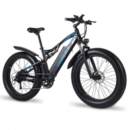 ride66 Elektrische Mountainbike E-Bike Elektrofahrrad für Herren 26 * 4.0 Zoll Fat Reifen 2022-Version