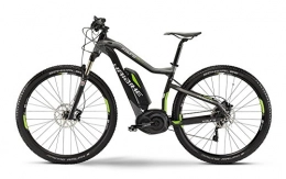 HAIBIKE Elektrische Mountainbike E-Bike Haibike XDURO HardNine RX 400Wh / 36V / 250W 10-G 29' Herren in schwarz / grau / lime matt Modell 2015, Rahmenhöhe:40