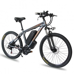 YANGAC Fahrräder E Bike Mountainbike K820, 26 / 29 Zoll E-Bike Pedelec für Damen Herren mit 48V 17, 5Ah Akku, Motor 1000W 80 Nm, 60-100KM, Shimano 21-Gang [PL Stock], Dark Gray, 29 inch