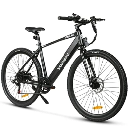 generisch Elektrische Mountainbike E Fahrrad Mountainbike E-Bike 27.5 Zoll elektrisches Fahrrad Mountainbike mit Abnehmbarer Lithium-Batterie 36V10.ah (WXP10) (schwarz)