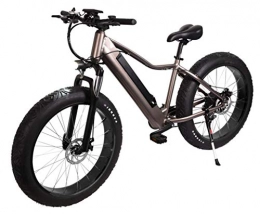 E-ROCK Elektrische Mountainbike E-Fatbike “Fat Tire 500“, 35 km / h, 500 Watt, 48V / 10, 4 Ah Lithium-Akku, Elektro Fat Bike, 26 Zoll, E-Bike, Elektrofahrrad, Fahrrad, E-Fahrrad