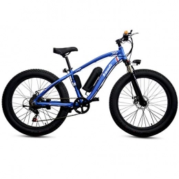 Elektro-Fahrrad Erwachsenen Hybrid Mountainbike Abnehmbare Lithium-Ionen-Batterie (36 V 250 W) 26"Schneemobil Rennrad Motorrad Roller mit Beleuchtung & Lautsprecher