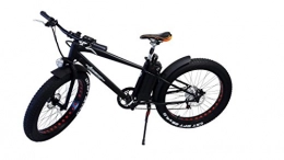 tooco Fahrräder Elektro FAT-BIKE 26" / 66cm SCHWARZ MATT mit Shimano 6-Gang Elektrofahrrad Ebike Pedelec Elektro Mountainbike MTB Fahrrad Fat Tire Fette Rder