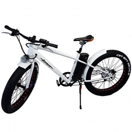 tooco Fahrräder Elektro FAT-BIKE 26" / 66cm WEI mit Shimano 6-Gang Elektrofahrrad Ebike Pedelec Elektro Mountainbike MTB Fahrrad Fat Tire Fette Rder