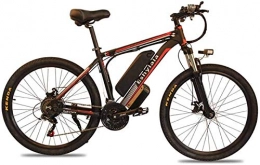 Fangfang Elektrische Mountainbike Elektrofahrrad, Elektro-Fahrrad-Lithium-Batterie Assisted Mountain Bike Adult elektromagnetische Bremse Anti-Skid Stoßdämpfer 48 V 27 Geschwindigkeit, Fahrrad (Color : 1, Size : 48V15AH350W)