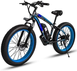 SYSAS Fahrräder Elektrofahrrad Erwachsene 26 Zoll Elektrisches Mountainbike 48V Lithiumbatterie Aluminiumlegierung 18, 5 Zoll Rahmen 27 Gang Elektrisches Schneefahrrad mit LCD-Display (Farbe: C, Größe: 10AH)