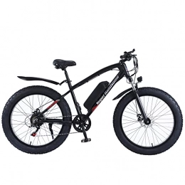 ride66 Elektrische Mountainbike Elektrofahrrad Fat Bike, 26 x 4, 0 Zoll, Mountainbike für Erwachsene und Herren