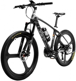 Fangfang Elektrische Mountainbike Elektrofahrrad, Super-Light 18kg Carbon-Faser-Elektro-Mountainbike-PAS-elektrisches Fahrrad mit Altus hydraulische Bremse, Fahrrad