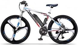 RDJM Elektrische Mountainbike Elektrofahrräder Electric City Bike for Männer, Abnehmbare 36V 10Ah / 14AH Lithium-Ionen-Akku integriert, 27-Level-Shift-Assisted, 110-130Km Driving Range, Doppelscheibenbremsen Elektro-Fahrrad