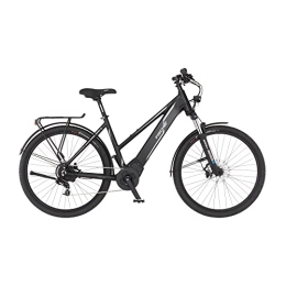 Fischer Elektrische Mountainbike FISCHER E-Bike ATB Terra 5.0i, Elektrofahrrad, Schwarz matt, 27, 5 Zoll, RH 44 cm, Mittelmotor 50 Nm, 36 V Akku im Rahmen