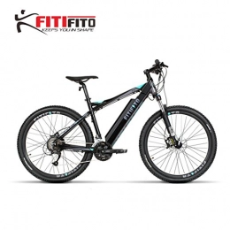 Fitifito MT27,5 Plus Alpen Elektrofahrrad Mountainbike E-Bike Pedelec 36V 14.5Ah 522W Samsung Cells Lithium-Ionen USB, 36V 250W Heckmotor, 27 Gang Shimano Schaltung, Hydraulische Scheibenbremse