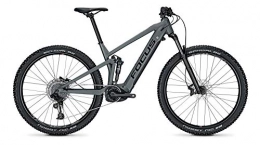Derby Cycle Fahrräder Focus Thron² 6.7 Bosch Fullsuspension Elektro Mountain Bike 2021 (L / 47cm, Slate Grey)