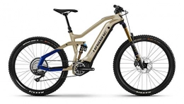 Winora Elektrische Mountainbike Haibike AllMtn 7 Yamaha Elektro Bike 2021 (S / 41cm, Coffee / Black / Blue)