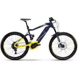 HAIBIKE Fahrräder Haibike E-Bike SDURO FullSeven LT 7.0 500Wh 11-G NX 18 HB BCXP Blue / Citron / Silver X-Large