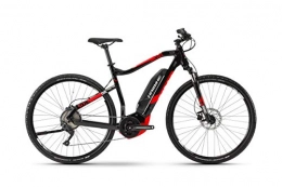 HAIBIKE Elektrische Mountainbike HAIBIKE Sduro Cross 2.0 Trekking Pedelec E-Bike Fahrrad schwarz / rot 2019: Größe: XL