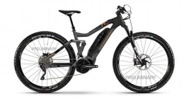 HAIBIKE Elektrische Mountainbike HAIBIKE SDURO FullNine 6.0 Yamaha Elektro Bike 2020 (M / 44cm, Titan / Schwarz / Bronze)