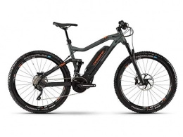 HAIBIKE Elektrische Mountainbike HAIBIKE Sduro FullSeven 8.0 27.5'' Pedelec E-Bike MTB schwarz / grün / orange 2019: Größe: M