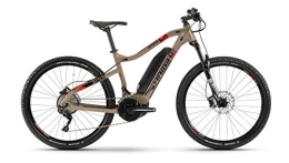 HAIBIKE Elektrische Mountainbike HAIBIKE SDURO HardSeven 4.0 Yamaha Elektro Bike 2020 (XS / 35cm, Sand / Rot / Schwarz)