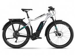 HAIBIKE Elektrische Mountainbike HAIBIKE Sduro Trekking 7.0 Pedelec E-Bike Fahrrad grau / schwarz / tÃŒrkis 2019: Größe: XL
