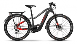 Winora Elektrische Mountainbike Haibike Trekking 9 625Wh Bosch Elektro Fahrrad 2022 (27.5" LowStandover L / 52cm, Anthracite / Red (LowStandover))