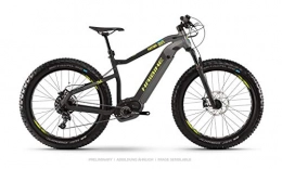 HAIBIKE Fahrräder HAIBIKE Xduro FatSix 9.0 26'' Fatbike Pedelec E-Bike MTB grau / schwarz / gelb 2019: Größe: M