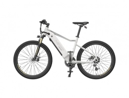Generic Fahrräder HIMO Klassisches Elektrofahrrad C26 Shimano 7 Stufen 26 Zoll Mechanische Scheibenbremse 48V10Ah (Weiß)