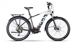 Husqvarna Elektrische Mountainbike Husqvarna Cross Tourer CT4 27.5'' Pedelec E-Bike Trekking / MTB Fahrrad weiß / bronzefarben 2021: Größe: 55 cm