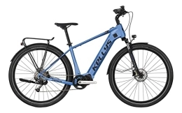 Kellys Elektrische Mountainbike Kellys E-Carson 30 Shimano Steps Elektro Trekking Bike 2021 (28" Herren Diamant L / 50cm, Blau (Herren))