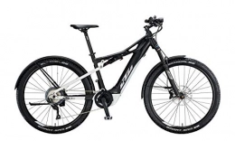 KTM Fahrräder KTM Macina Chacana LFC Bosch Fullsuspension Elektro Mountain Bike 2020 (M / 48cm, Black Matt / White)