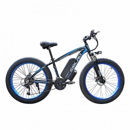 KXY Fahrräder KXY Elektrisches Fahrrad, 26-Zoll-Off-Road-Fahrrad, 21 Getriebe, Faltbare Stadt Pendler Electric Assist Bike Blue