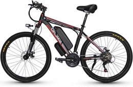 PIAOLING Elektrische Mountainbike Leichtgewicht 350W elektrisches Fahrrad Adult Electric Mountain Bike, 26" Elektro-Fahrrad mit Wechsel 10Ah / 15AH Lithium-Ionen-Akku, Profi 27 Geschwindigkeit Gears Bestandskalance. ( Size : 10AH )