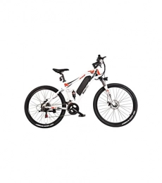 Moovway Fahrräder MoovWay Elektrisches Mountainbike 27, 5 Zoll Reichweite 40 km – 7 Gang Shimano – Rahmen Aluminium – Weiß