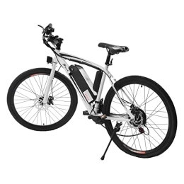 Mountainbike, elektrisches Fahrrad, E-Bike, komplett Federung, volle Geschwindigkeit, Federung, Bremsscheibe, Erwachsene, weiß, hohe Qualität