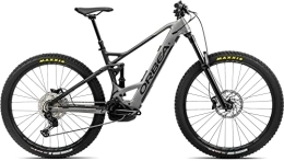 ORBEA Wild FS H30 500Wh Bosch Fullsuspension Elektro Mountain Bike (LG/44.4cm, Speed Silver/Black)