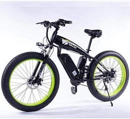 PARTAS Elektrische Mountainbike PARTAS Sightseeing / Commuting Tool - elektrisches Fahrrad 350W Fat Tire elektrische Fahrrad-Strand-Kreuzer Leichtklapp 48v 15AH Lithium-Batterie (Color : C)