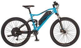 Prophete Elektrische Mountainbike Prophete Unisex – Erwachsene Graveler 20.EMM.10 Fully Mountain E-Bike 27, 5" AEG EasyDrive, schwarz, RH 48