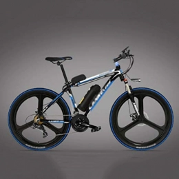Qinmo Elektrische Mountainbike Qinmo 26-Zoll-Mountainbike, 21-Gang 48V, Servo Fahrrad mit LCD-Display, abschließbare Frontgabel, geeignet for Männer, Frauen, Outdoor-Sport Reiten (Color : B)