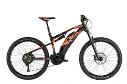 RAYMON Elektrische Mountainbike RAYMON E-Seven Trailray 8.0 27.5'' Pedelec E-Bike MTB schwarz / orange 2019: Größe: 52cm