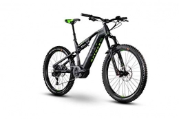 RAYMON Elektrische Mountainbike RAYMON E-Seven Trailray LTD 1.0 27.5'' Pedelec E-Bike MTB schwarz / grün 2020: Größe: 46 cm