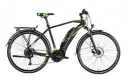 RAYMON Elektrische Mountainbike RAYMON E-Tourray 4.5 Pedelec E-Bike Trekking Fahrrad grau / grün 2019: Größe: 52cm