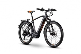 RAYMON Elektrische Mountainbike RAYMON E-Tourray LTD 2.0 Pedelec E-Bike Trekking Fahrrad schwarz / orange 2020: Größe: 56 cm